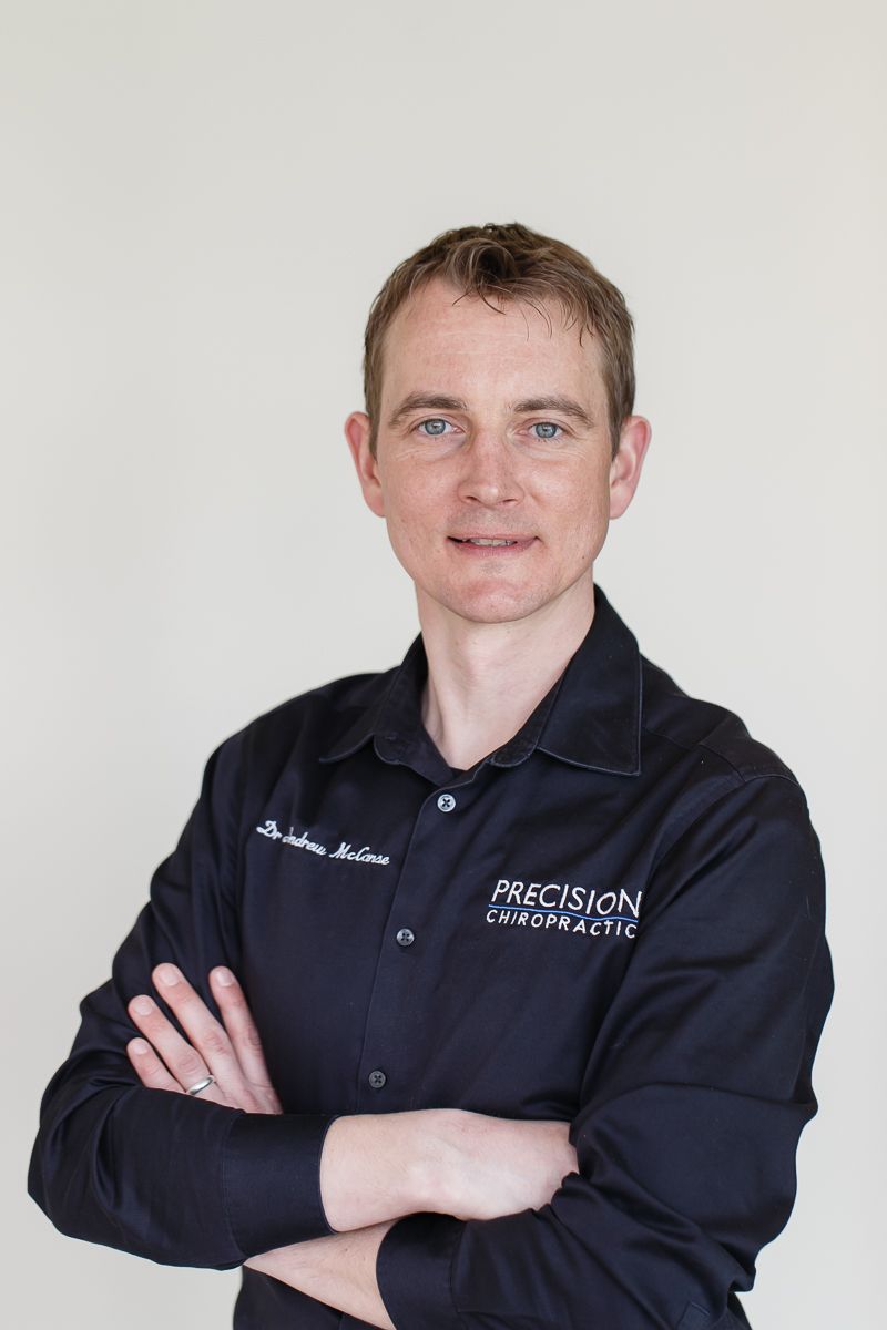 Precision Chiropractic Vermont's Doctor Andrew McCanse primarily focuses on Upper Cervical Spine and Complex Cases involving the neck.JPG