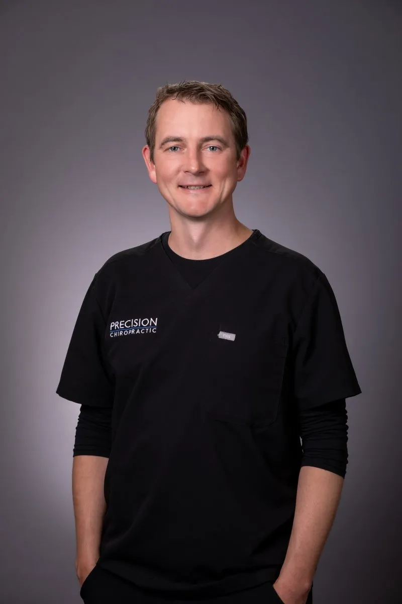 Dr. Andrew McCanse, upper cervical chiropractor and NUCCA doctor at Precision Chiropractic in Williston, Vermont